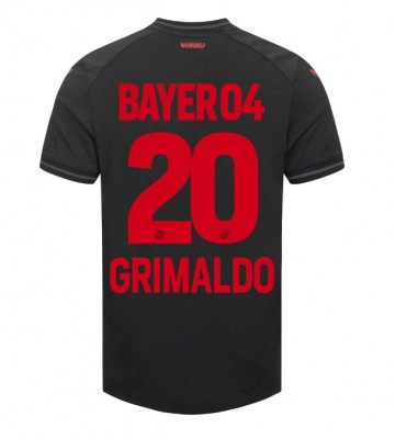 Bayer Leverkusen Alejandro Grimaldo #20 Primera Equipación 2023-24 Manga Corta